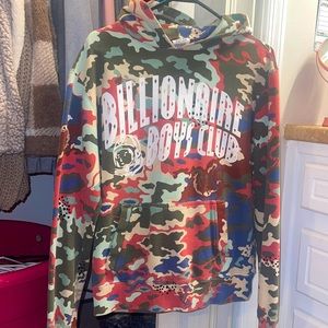 Small camo billionaire boys club hoodie